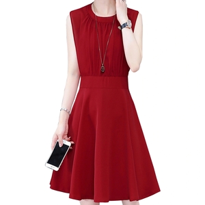 New Design Hot Sale Popular Daily Sleeveless Dress Women