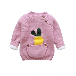 High Quality Children′s Thick Round Neck Pullover Sweater for Autumn and Winter
