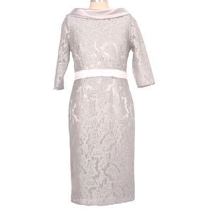 New Coming Round Neck Fancy Lace Women Dress