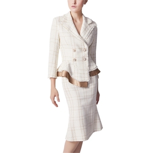 New Autumn High Quality Office Business Slim Two Piece Set for Women