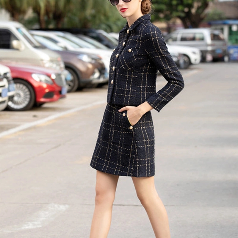 2021-New-Plaid-Tweed-Lapel-Long-Sleeve-Women-out-Wear-Coat-Skirt-Set.webp (3).jpg