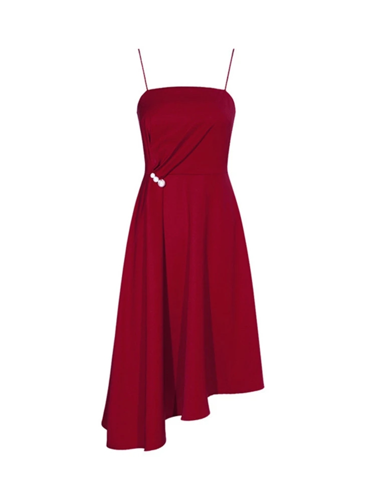 2020 Hot Sale Spagatti Slim Shap Fancy Design Party Dress