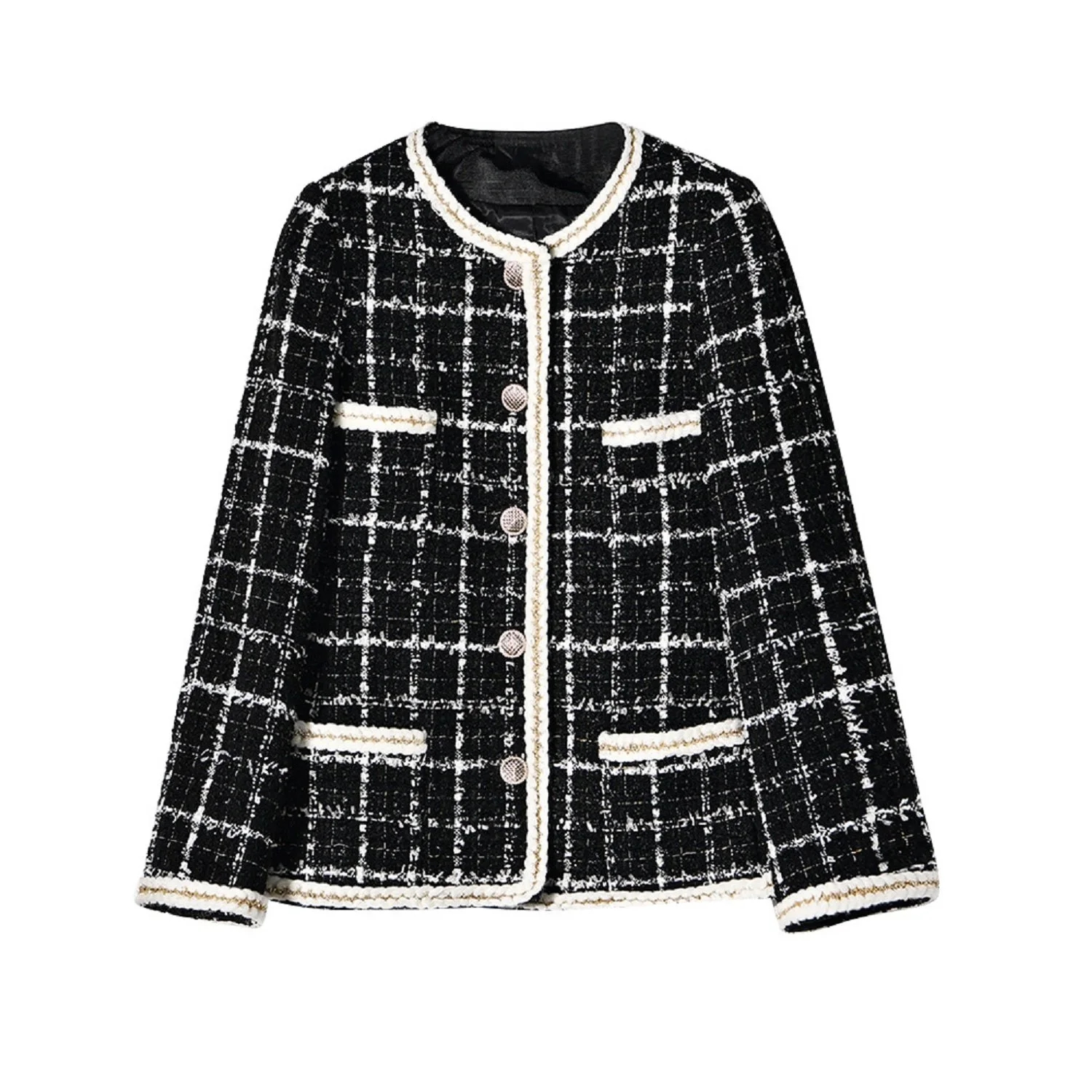 Italian Style Fashion Design Casual Winter Knit Coats Women Office Coat