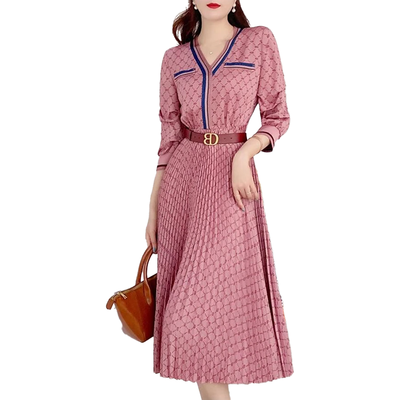 new spring autumn office lady Fashion dress