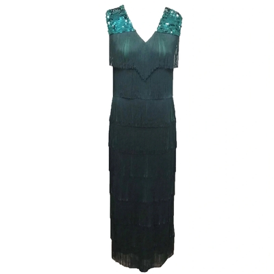 Plus Size 2020 New Arrivals High Quality Sequins Shoulder Tassels Long Party Dress for Woman