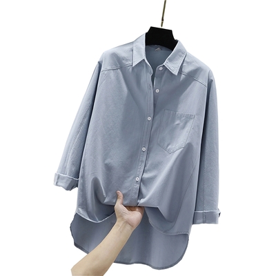 2021 Spring Autumn Hot Popular Casual Long Sleeve Shirt for Ladies