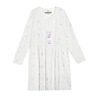 European Style Fashion Wholeesale Cotton Knitted Boutique New Floral Print Girls Long Sleeve Childre