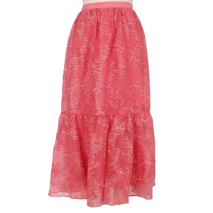 New Designed embroidered Organza Skirt