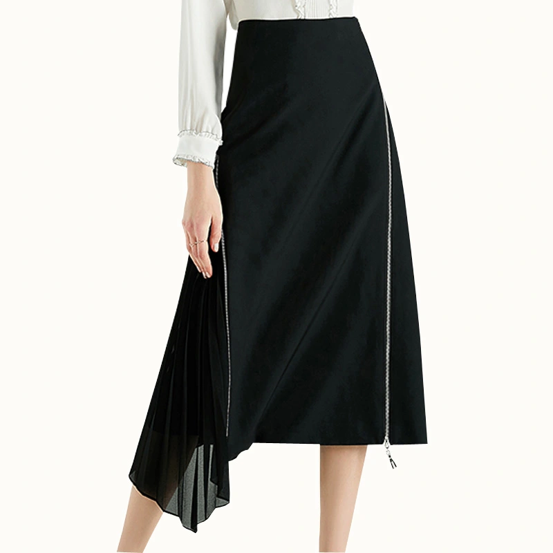 2021 Spring Autumn New Design Hot Popular Pleated Skirt for Lady