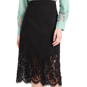 Spring Autumn Hot Popular Lace A-Line Skirt for Lady
