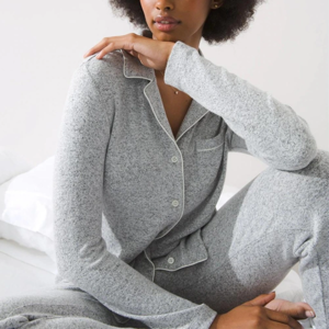 Spring and Autumn Long Sleeves Knit Two Piece   Home Casual Wear Homewear