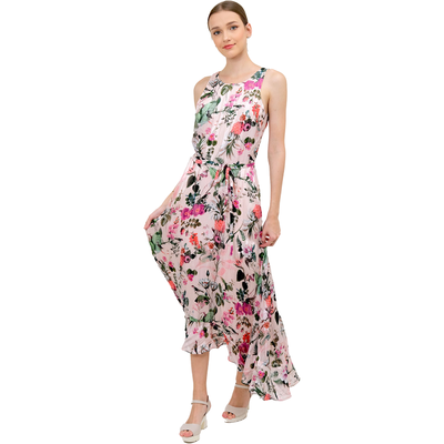 Sleeveless Maxi Flare Dress